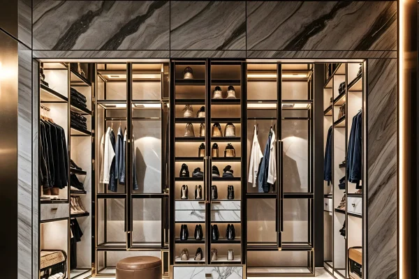 walk in wardrobe