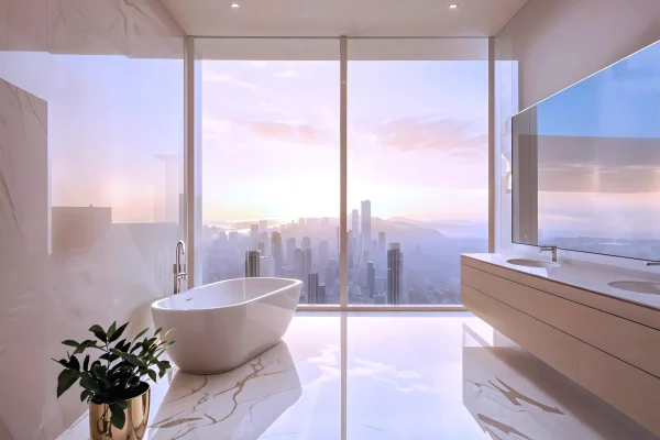 penthouse master bath